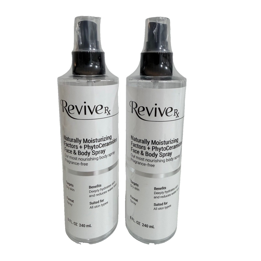 2 REVIVE Rx Naturally Moisturizing Factors + PhytoCeramides Face & Body Spray
